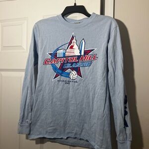 Blue Capitol Hill Classic long sleeve shirt